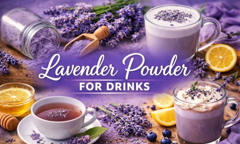 Lavender Powder for Drinks Uses, Taste & Benefits Guide