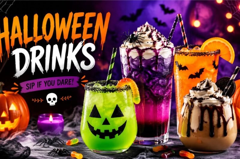 Spooky Sips Halloween Drinks to Thrill Your Taste Buds!