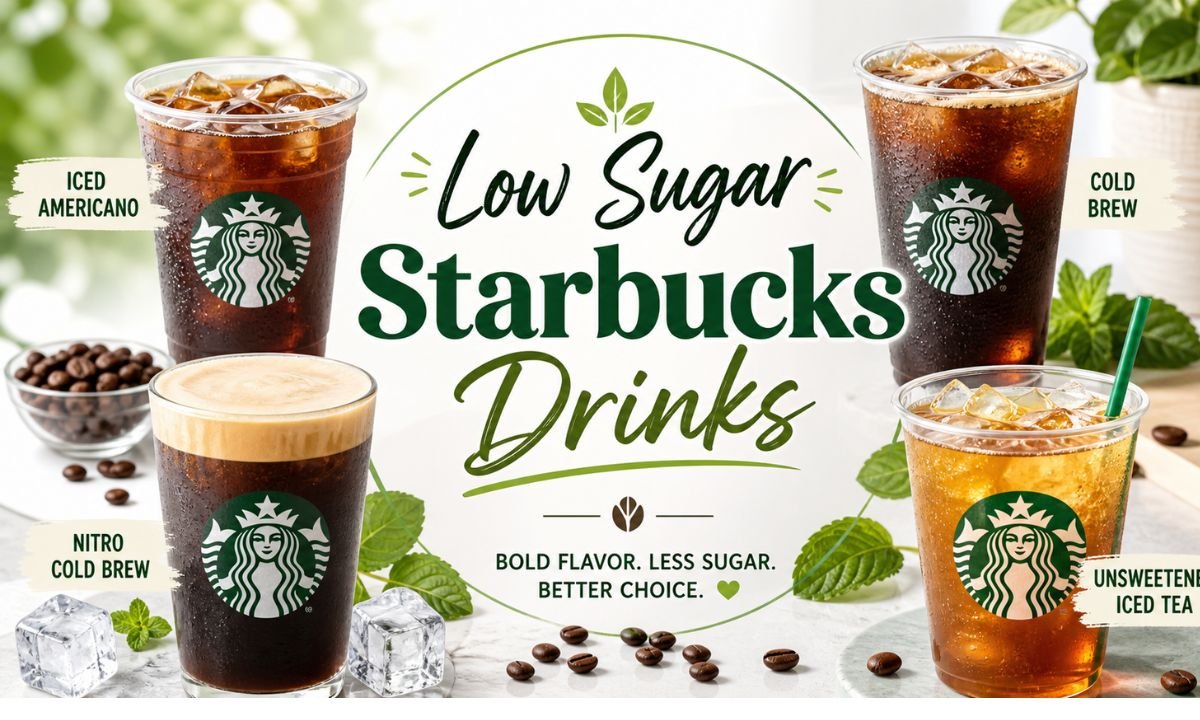 Low Sugar Starbucks Drinks Best Healthy Orders