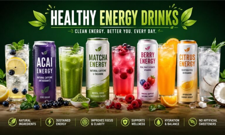 Healthy Energy Drinks A Smarter Way to Boost Energy Naturally