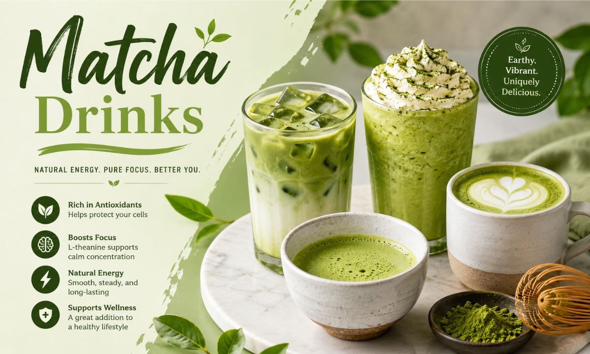 Matcha Drinks Benefits, Types & Why They Are So Popular