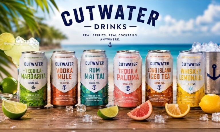 Cutwater Drinks: Complete Guide, Popular Flavors, Benefits, and How to Make Them at Home