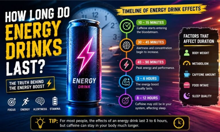 How Long Do Energy Drinks Last? Hidden Risks and Benefits