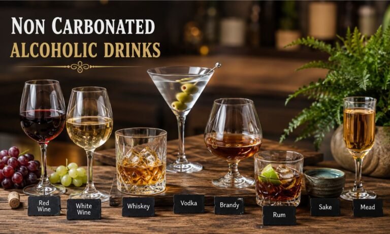 Non Carbonated Alcoholic Drinks A Complete Guide