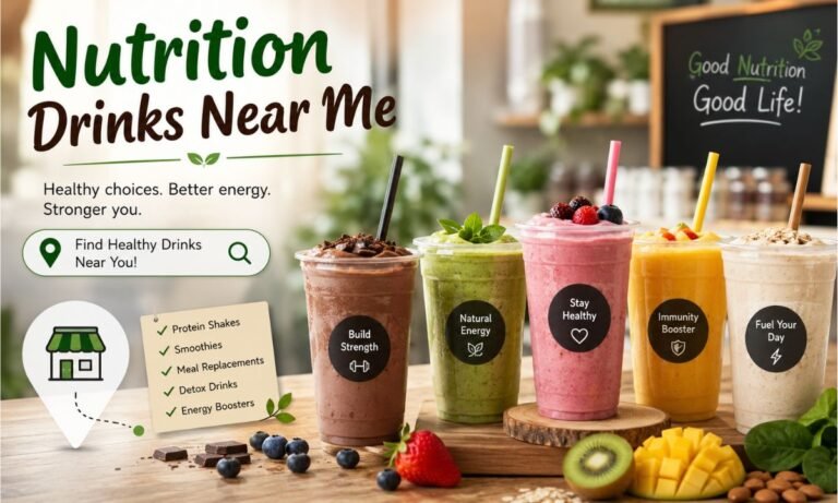 Nutrition Drinks Near Me A Complete Guide to Beverages