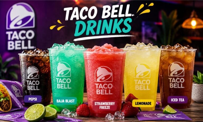 Taco Bell Drinks Popular Flavors, Guide and Recipes