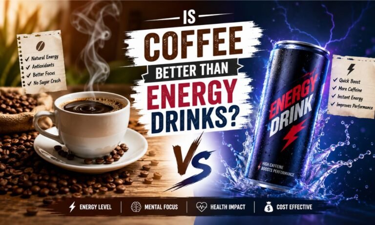 Is Coffee Better Than Energy Drinks? Ultimate Safe vs Risky