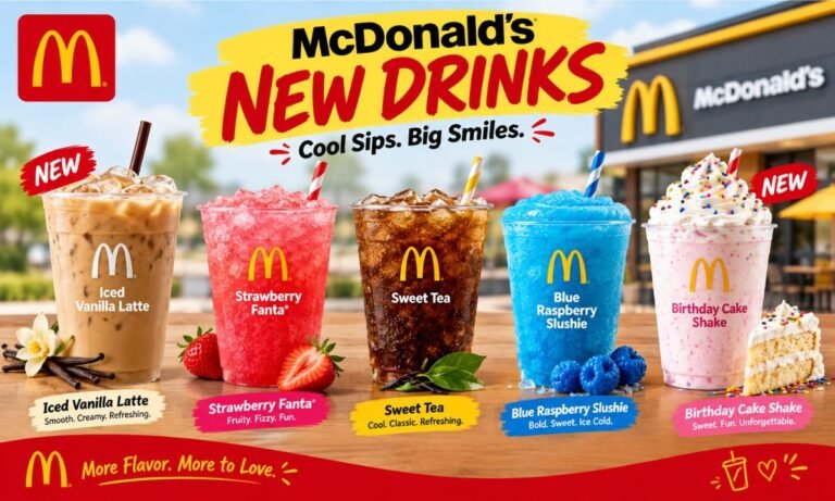 McDonalds New Drinks What’s New on the Menu in 2026 