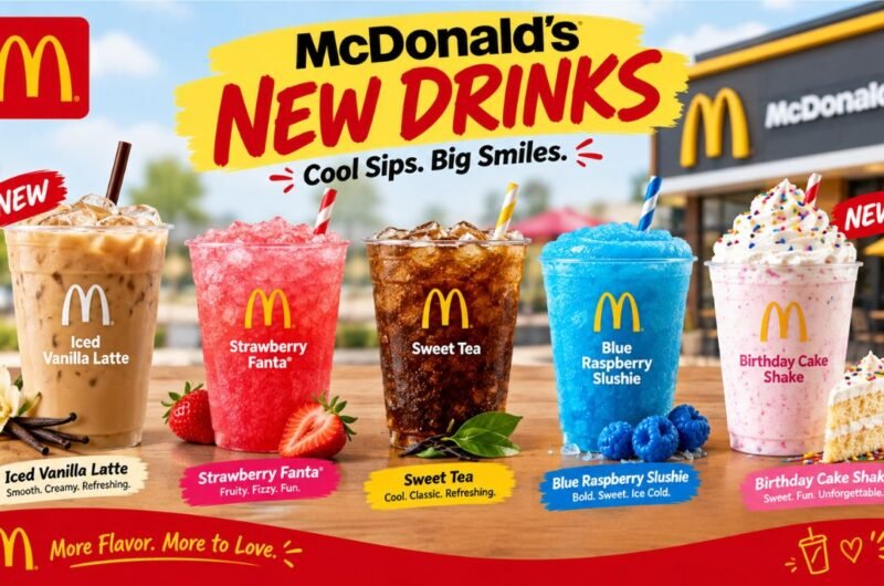 McDonalds New Drinks What’s New on the Menu in 2026 