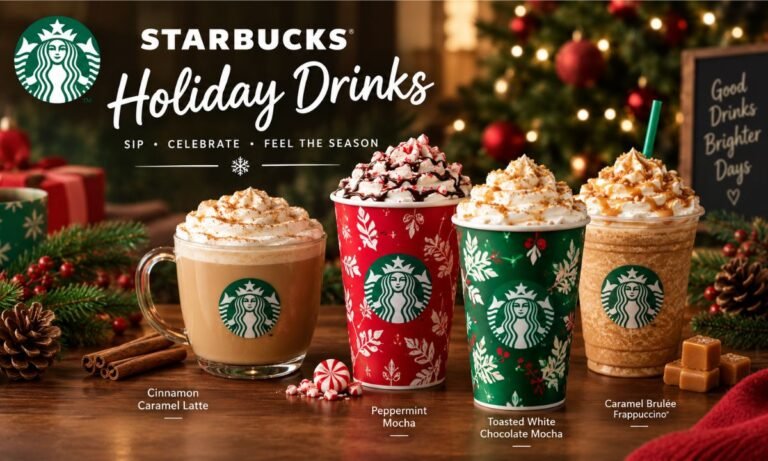 Starbucks Holiday Drinks 2026 Menu & New Flavors 2026